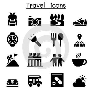 Tourism , travel , Adventure , Discovery , camping , Trail icon