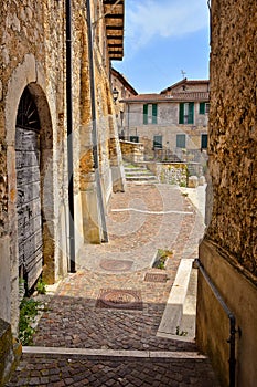 Tourism in the village of Arce, in Frosinone province photo