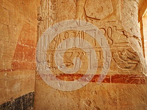 Tourist attraction. Egyptian Temple Hatsepsut â€“ Unesco world heritage. In Egypt.