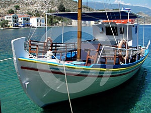 Tourist boat, Greece