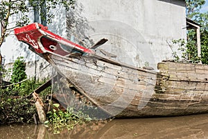 Tourist Boat in Mekong Delta