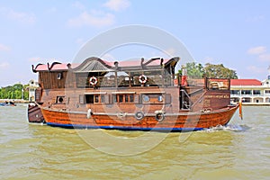 Boat Services On Chao Praya River, Bangkok, Thailand