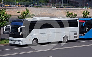 Tourist Buses at the bus station