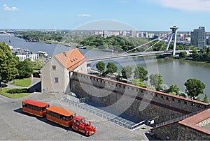 The tourist city train