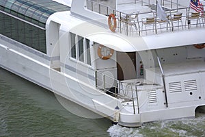 Tourist cruise boat