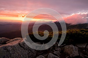 Tourist hostel on Szrenica in the Giant Mountains