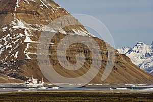 Tourist Icebreaker - Greenland - Arctic photo