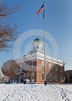 Tourist information center, Salt Lake City.