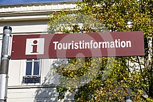 Tourist Information sign