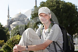 Tourist in Istanbul