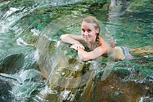 Tourist Krabi hot springs waterfall