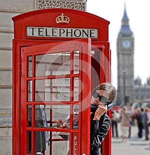 Tourist in London