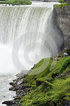 Tourist lookout niagara falls Ontario