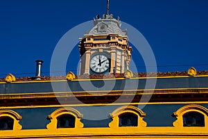 Tourist office building clock tower photo