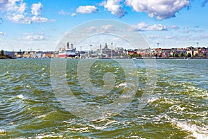 Tourist passenger boat, Finland photo