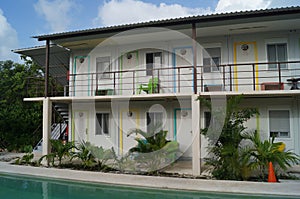 Tourist residence near the ancient city of Coba in the Yucatan Peninsula, located in the Mexican state of Quintana Roo.