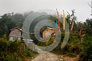 A tourist resort at hill top