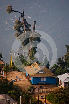 A tourist resort at hill top