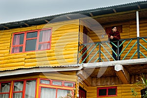 A tourist resort at hill top