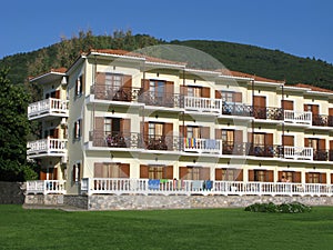 Tourist resort, hotel