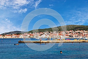 Tourist resort in Trogir, Croatia