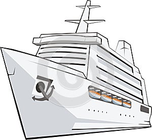 Tourist ship