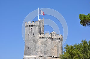 Tourist site of La Rochelle, France