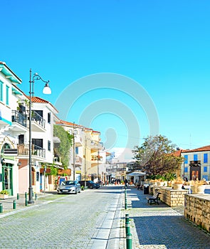 Tourist street downtown, Larnaka, Cyprus
