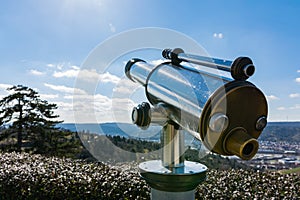 Tourist Telescope Eyepiece Travel Tourist Destination Landscape