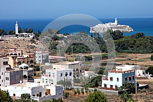The tourist town of Al Hoceima in Morocco photo