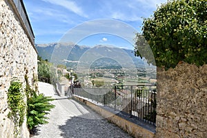 The tourist town of Alvito in the province of Frosinone. photo