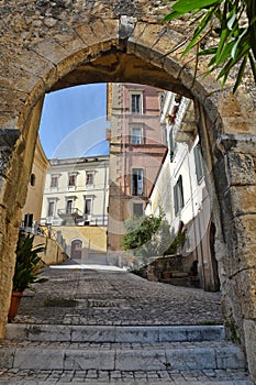 The tourist town of Alvito in the province of Frosinone. photo