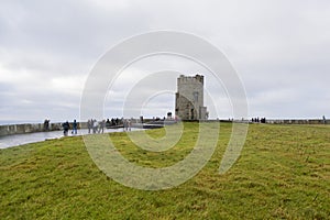 Tourist visiting the O`Brien`s Tower
