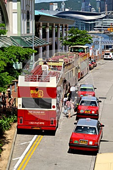 Touristic Buses in Hong Kong