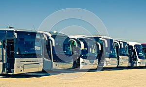 Touristic buses photo