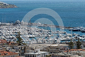 Touristic harbour of Sanremo, Italy