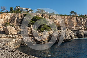 Touristic and picturesque town of Cala Santanyi