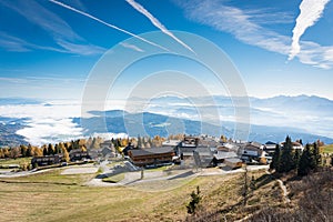 Touristic village at the Gerlitzen mountain in Carinthia