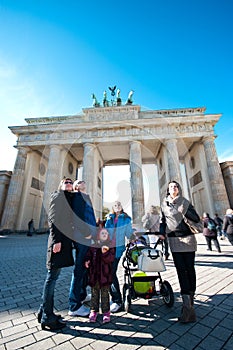 Tourists in Berlin