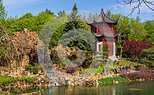 Tourists discover Chinese gardens management