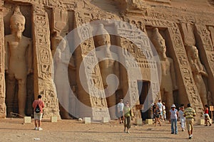 Tourists in Egypt