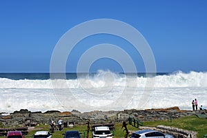 People near High Waves, Tsitsikamma National Park, South Africa