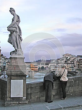 Tourists taking photos