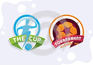 tournaments soccer emblems