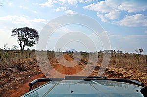 Towards the Malawi Border from Cuamba Mozambique