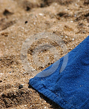 Towel on the beach