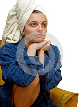 Towel woman4