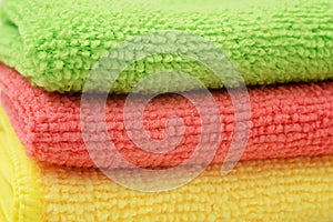Towels as a background
