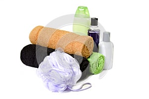 Towels and bath stuff