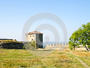 A tower of Akkerman Fortress, Ukraine photo